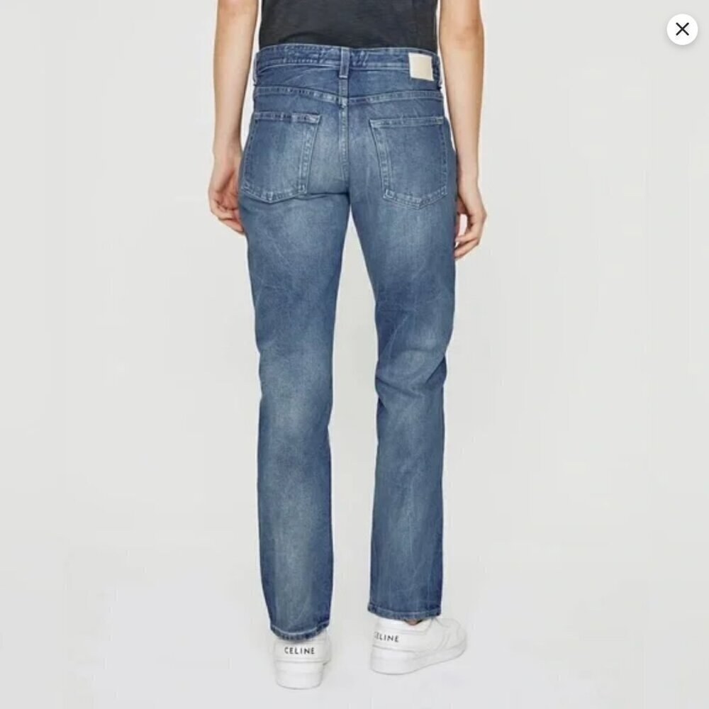AG Remy Low Rise Boxy Straight Leg 360 Contour Stretch Jeans in Size 26 - Picture 2 of 8
